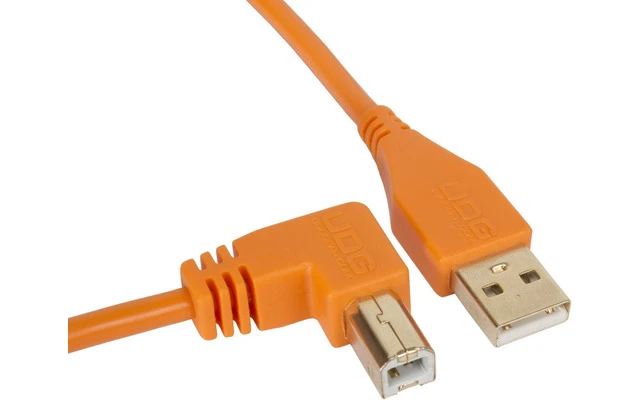 UDG Ultimate Cable USB 2.0 USB A >> USB B - Acodado 1 metro - Naranja